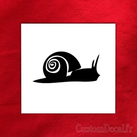 Décalcomanie à eau (Waterslide) –  Décoration -Escargot