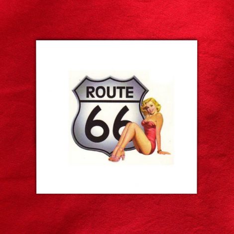 Décalcomanie à eau (Waterslide) – Décoration – Pin-up Route 66