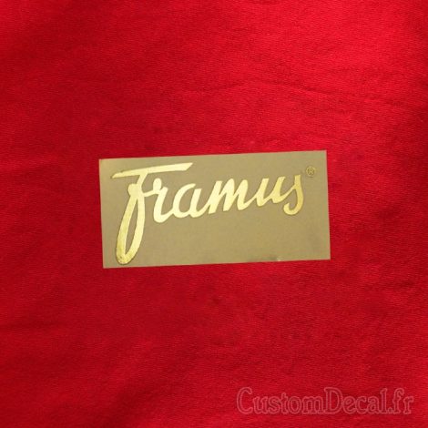 Waterslide Framus – foil gold