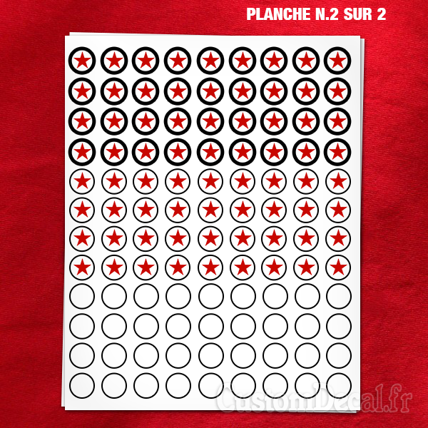 Étoiles pour maquettes et modélisme.