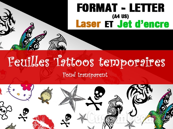 Papiers Décalcomanies Tattoo