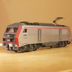 Maquette de locomotive - train - resultat final