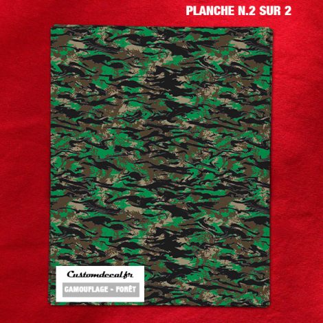 Décalcomanie Surface Camouflage Forêt – Page 02