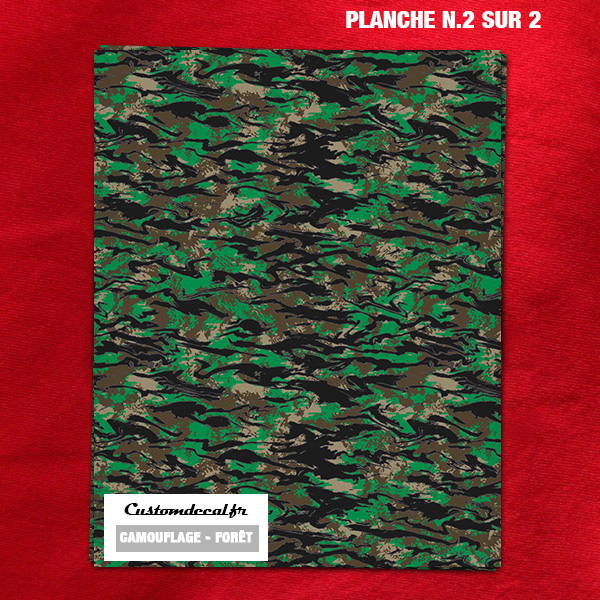 Décalcomanie Surface Camouflage Forêt - Page 02