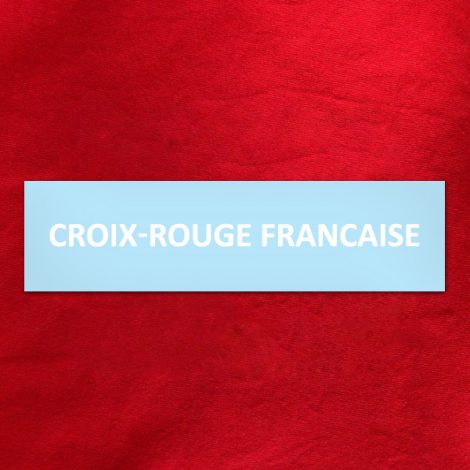 Décalcomanies à eau Croix-rouge Française – lot de 4