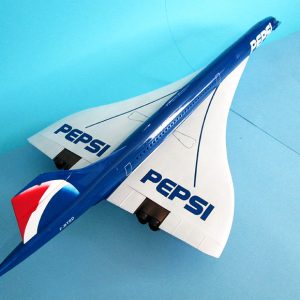 Décoration de maquette - BAC Concorde Pepsi - 1/72e - Décalcomanies à eau / Waterslides - 2