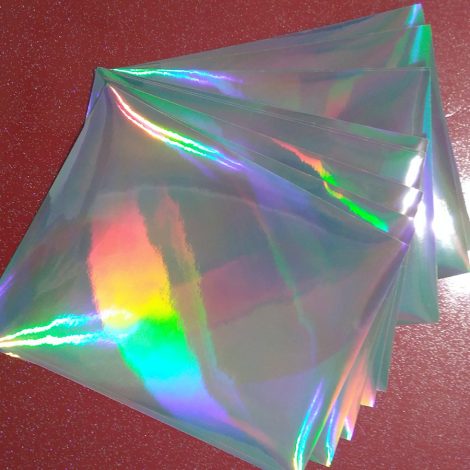Feuilles vinyle autocollantes – A4, Laser – Holographiques