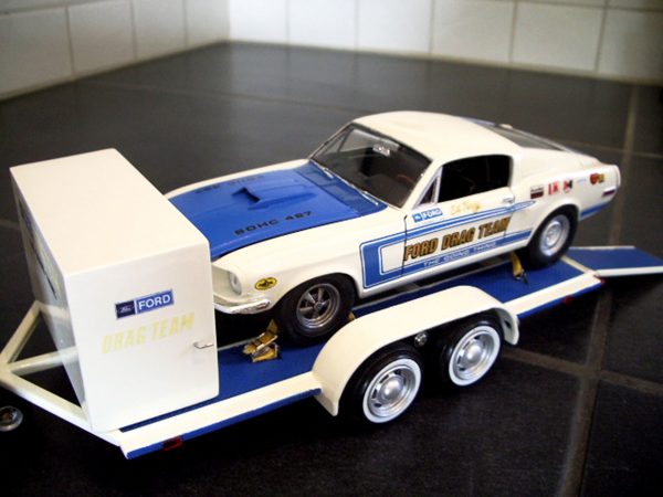 Décalcomanie à eau - Ford Drag Team