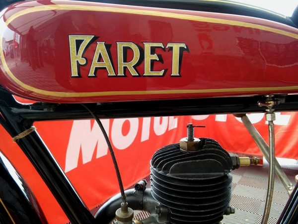 Décalcomanie à eau pour Moto Faret de 1927 - C.Brouzes - Moto Club Bordeaux