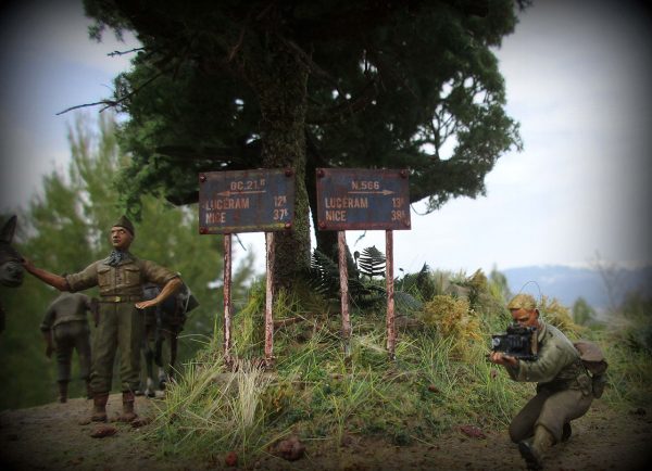 Décalcomanies à eau - Diorama
