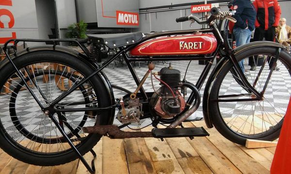 Décalcomanie à eau pour Moto Faret de 1927 - C.Brouzes - Moto Club Bordeaux