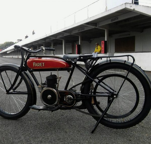 Décalcomanie à eau pour Moto Faret de 1927 - C.Brouzes - Moto Club Bordeaux