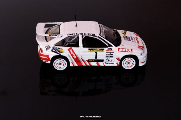 Decalcomanie a eau - Escort Cosworth Joris Dabin-3
