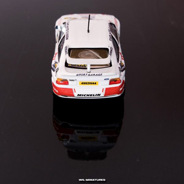 Decalcomanie a eau - Escort Cosworth Joris Dabin-4
