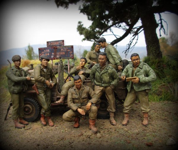 Décalcomanies à eau - Diorama