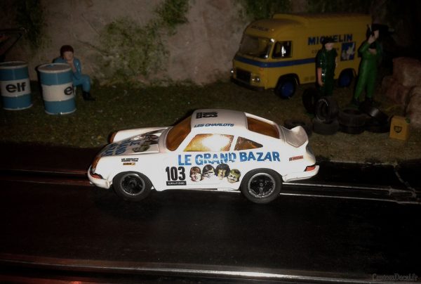 Décalcomanies à eau - voiture radiocommandée - Charlot Team Racing