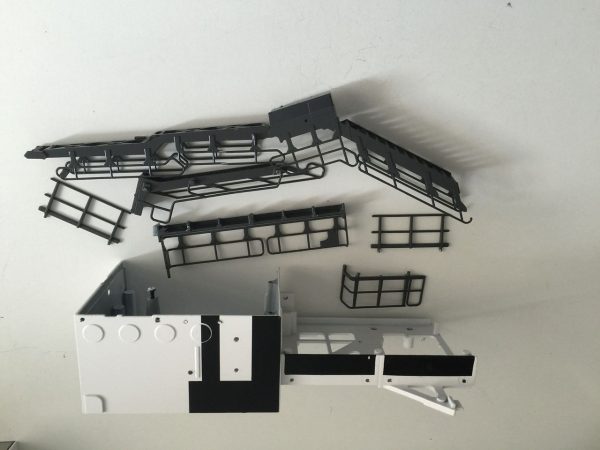 Décalcomanies à eau pour miniature d'excavatrice Thiess R9800