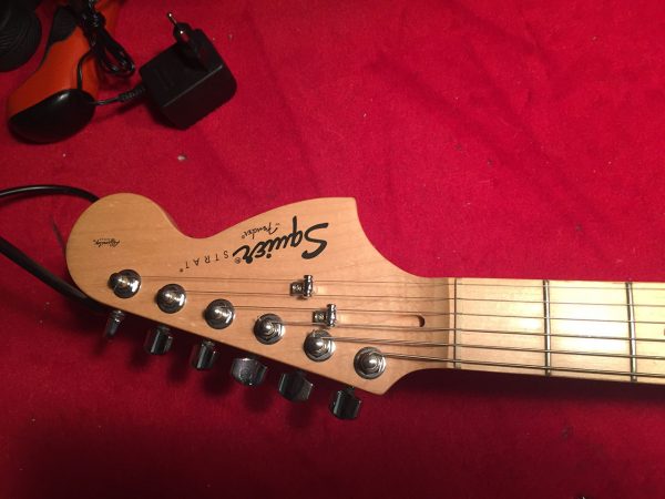 Décalcomanies à eau et stickers vinyle pour Squier Stratocaster Affinity