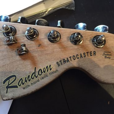 Décalcomanies à eau et stickers vinyle pour Squier Stratocaster Affinity