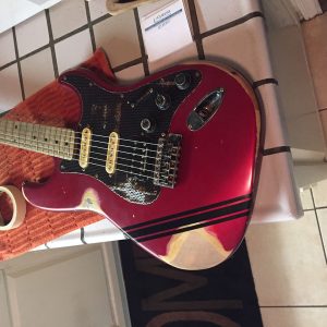 Décalcomanies à eau et stickers vinyle pour Squier Stratocaster Affinity