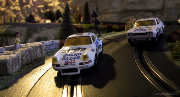 Décalcomanies à eau - voiture radiocommandée - Charlot Team Racing