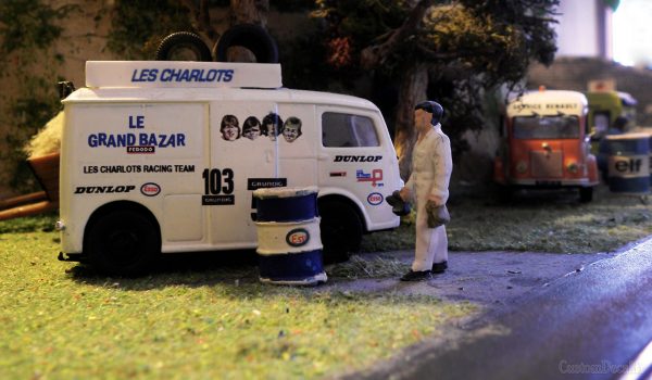 Décalcomanies à eau - voiture radiocommandée - Charlot Team Racing