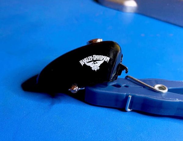 decalcomanie a eau - harley davidson réservoir