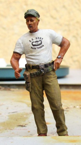 Décalcomanies à eau - US Army - Paratroops - Diorama