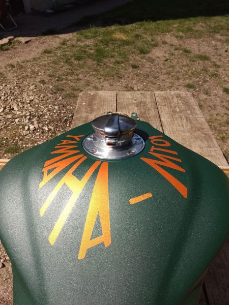 Decalcomanies a eau – Reservoir moto Yamaha
