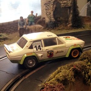 Decalcomanie a eau - Ronde Cevenole - Fiat Abarth