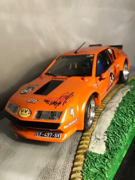 Decalcomanies a eau – Alpine A310-4