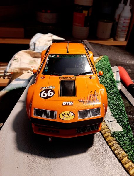 Decalcomanies a eau – Alpine A310-7