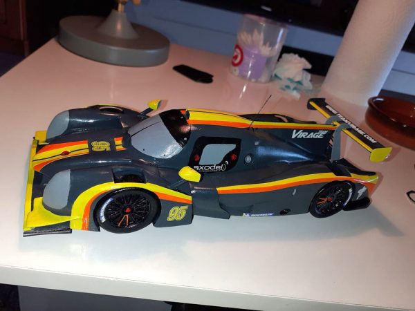 Decalcomanie a eau - Team virage Ligier Lmp3-1