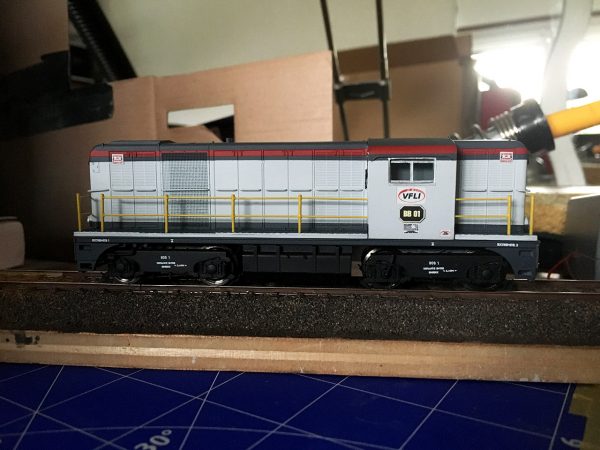 Decalcomanies a eau – BB01 Alsthom livree VFLI Cargo