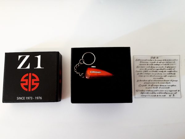 Decalcomanies a eau – Porte cle Reservoir de Moto Kawasaki