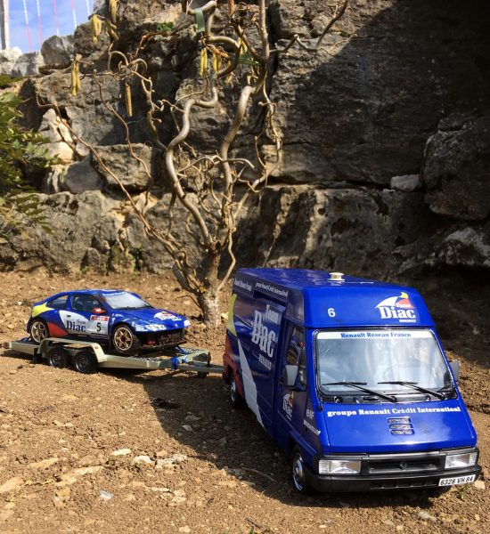 Decalcomanies a eau – Transformation Clio maxi DIAC 04