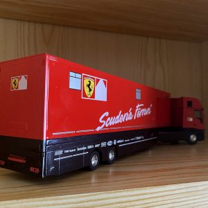 Decalcomanies a eau – Camion Ferrari Eligor AVANT