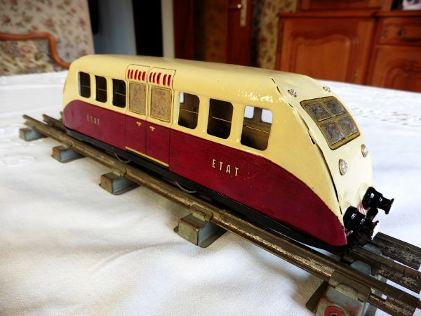 Decalcomanies a eau - Autorail Bugatti - Rossignol V1