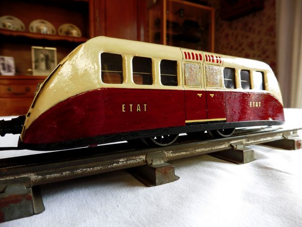 Decalcomanies a eau - Autorail Bugatti - Rossignol 1936