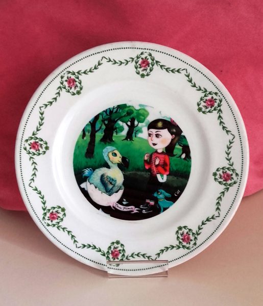 Decalcomanies a eau – Decoration Assiette ancienne - Ladys