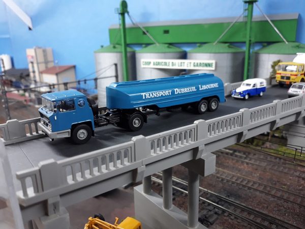Decalcomanies a eau - Camion Bernardt SMD Production