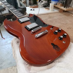 Decalcomanies a eau - SG Custom Morgan Briant - 1