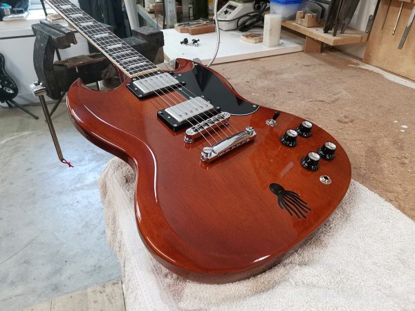 Decalcomanies a eau - SG Custom Morgan Briant - 1