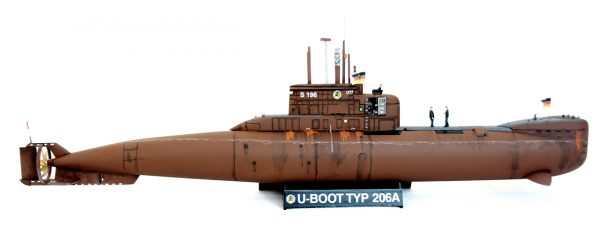 Decalcomanies a eau - Sous-marin allemand U-BOOT TYP 206