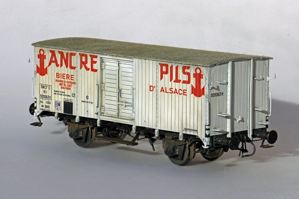 Decalcomanies a eau - Wagon frigorifique