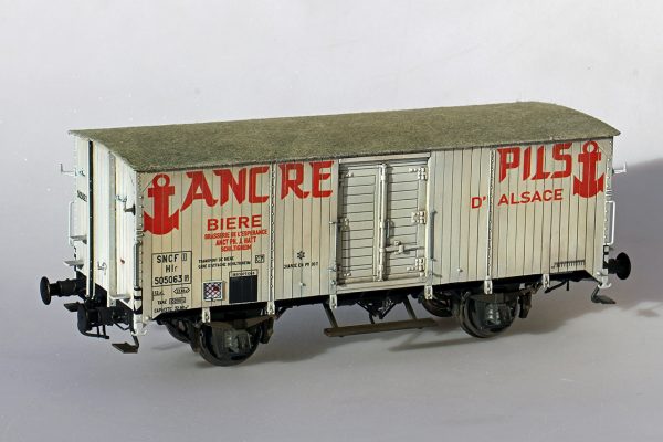 Decalcomanies a eau - Wagon frigorifique ALSACE