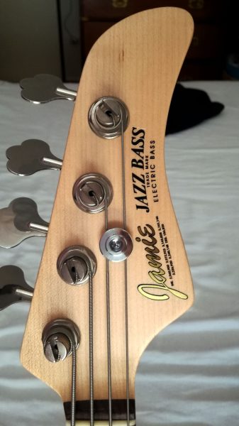 Decalcomanies a eau – Jazz Bass Custom