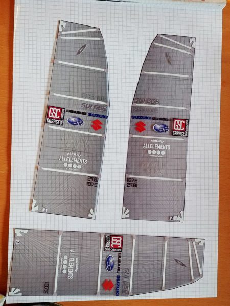 Decalcomanies a eau – Maquette Bateau voiles