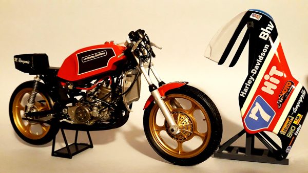 Decalcomanies a eau - 350 Harley Davidson 1974