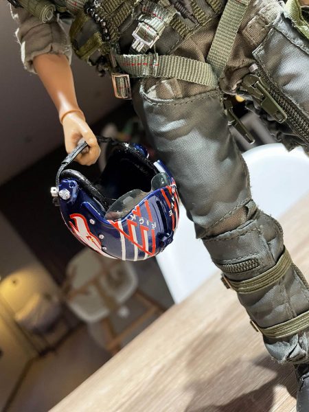 Decalcomanies a eau - Casque Maverick (Top Gun)